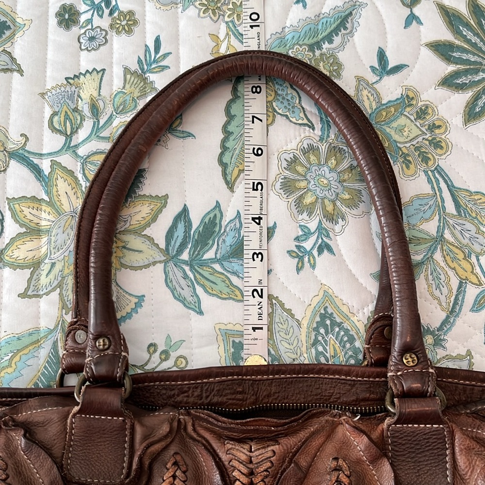 Amsterdam Heritage brown leather crossbody bag. - Picture 14 of 16